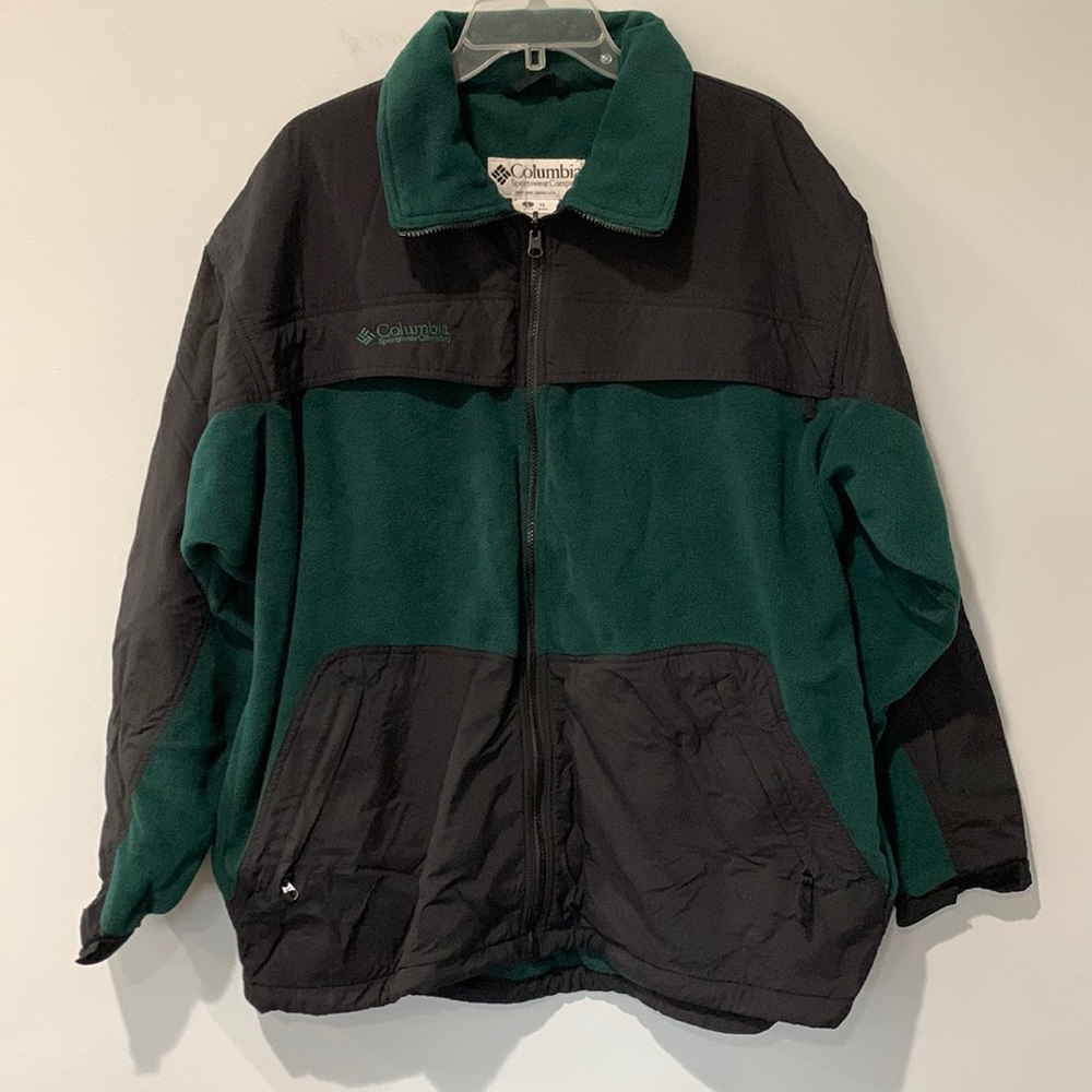Columbia Fleece Jacket Men's Large